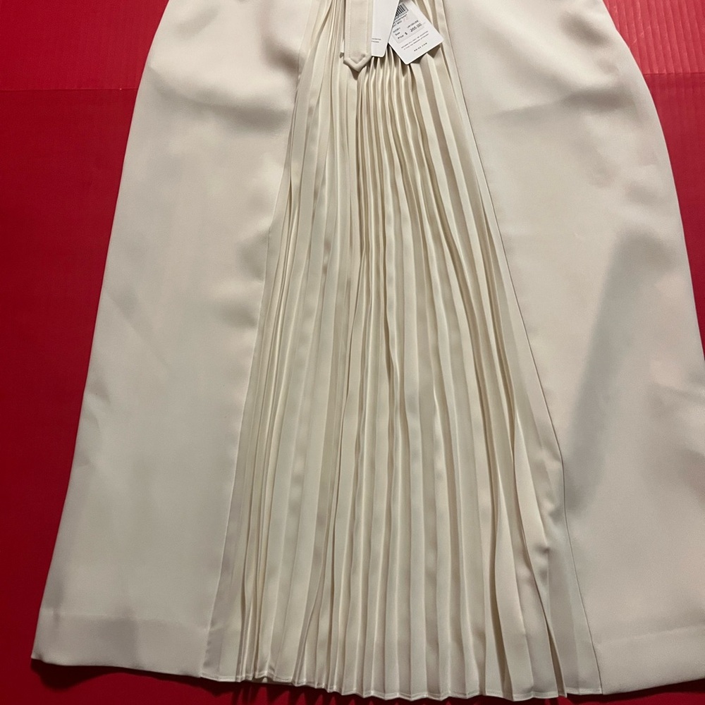 Size 6 DREW-CONTRAST Pleat MIDI